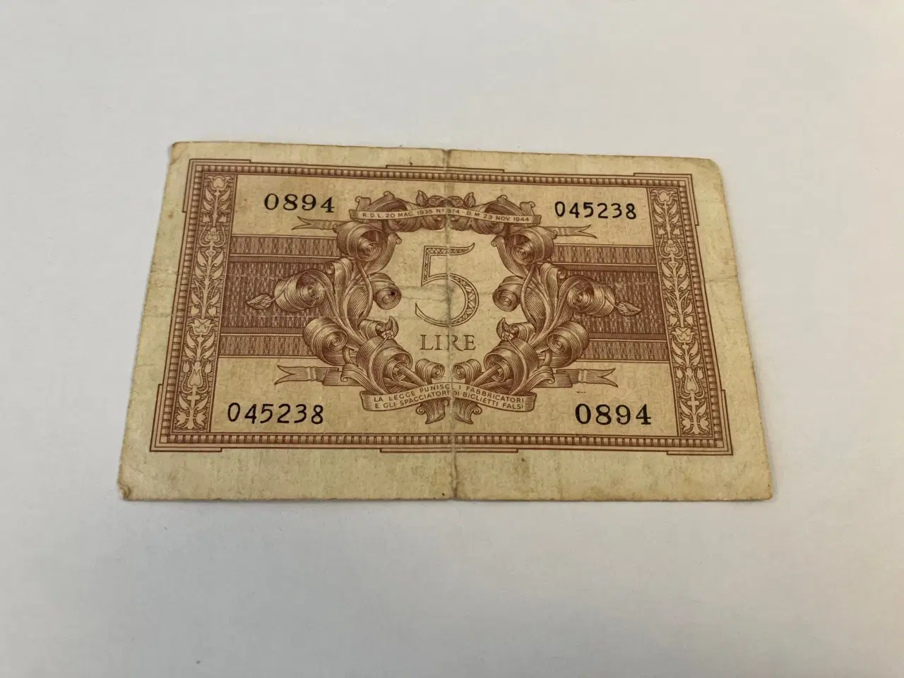 Billede 2 - 5 Lire Italy