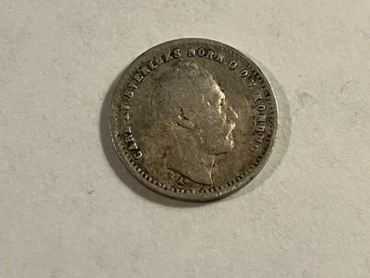 Billede 2 - 10 øre 1865 Sweden