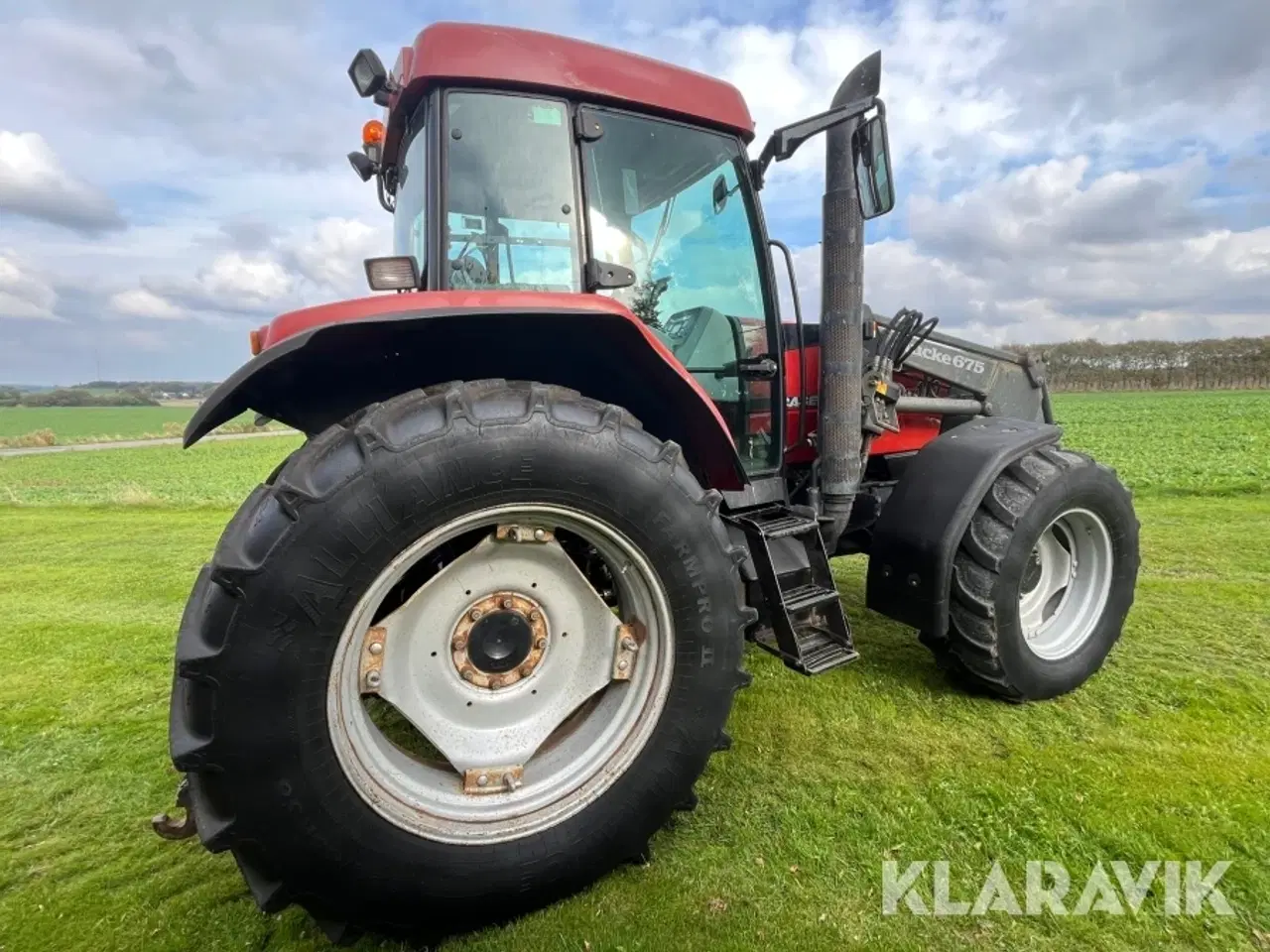Billede 3 - Traktor Case IH MX110 med Quicke frontlæsser