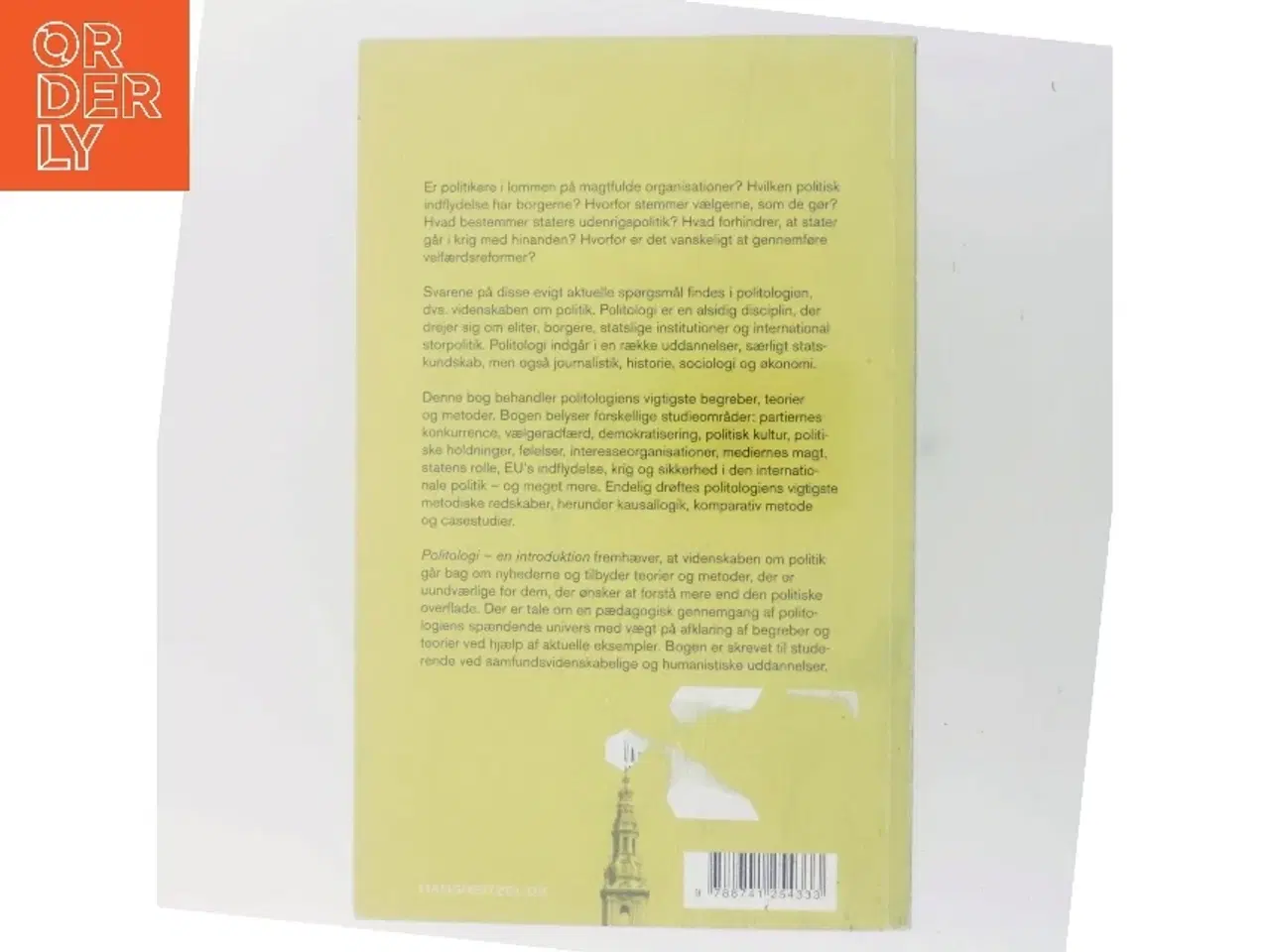 Billede 3 - Politologi : en introduktion af Jens Peter Frølund Thomsen (Bog)
