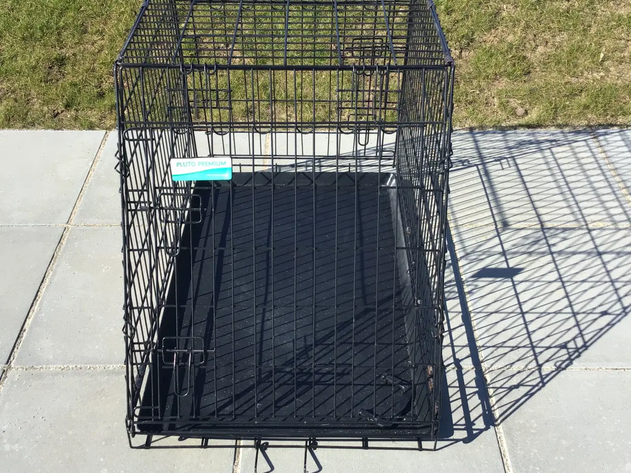 Billede 1 - Hundebur i sort metal
