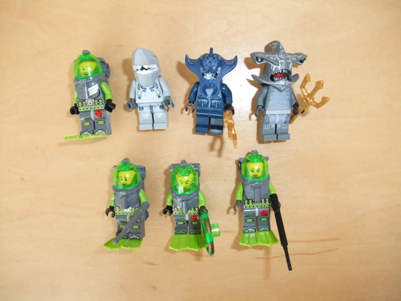Billede 1 - Lego Atlantis Figurer