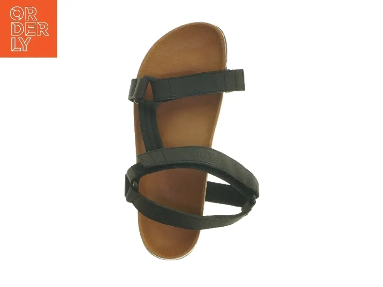 Billede 4 - Sort sandal med korksål fra Scholl (str. 37 )