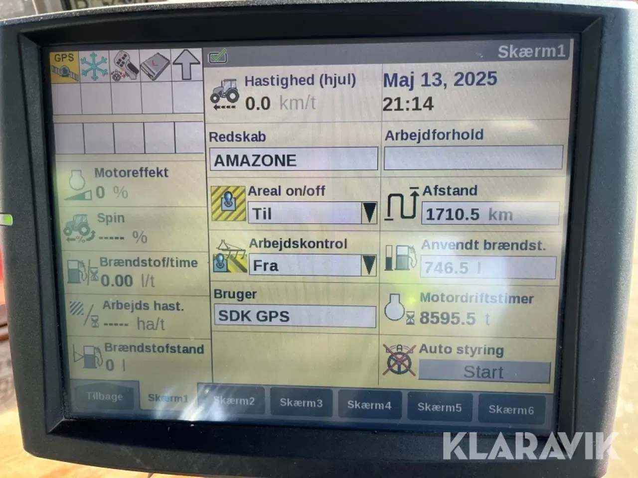 Billede 6 - Traktor Case IH 380 CVX Magnum med GPS