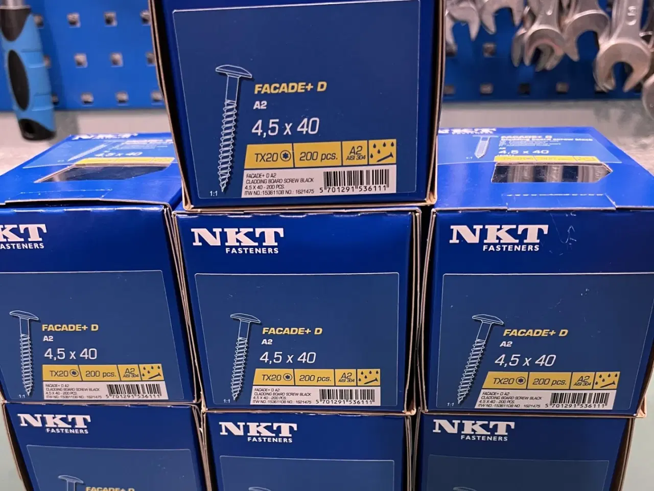 Billede 2 - NKT Facade skruer Rustfri 4,5 x 40 mm