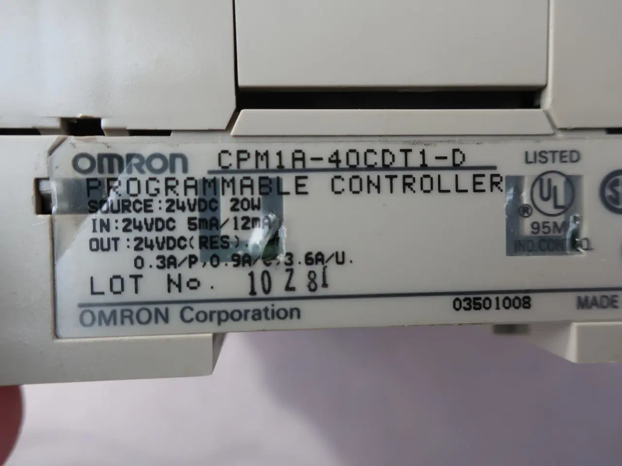 Billede 5 - Omron Sysmac CPM1A PLC