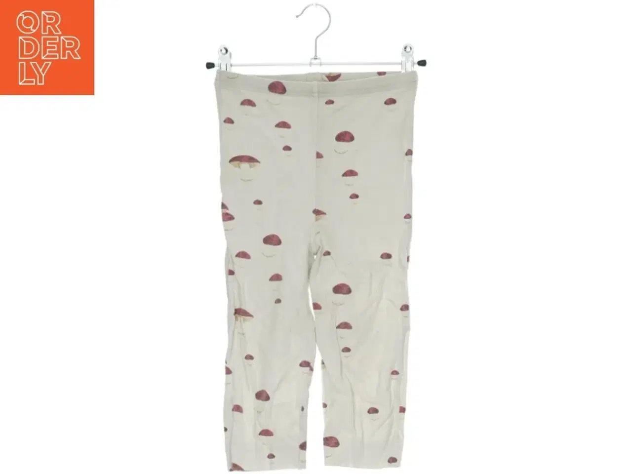 Billede 1 - Børneleggings med svampemønster fra Petit Piao (str. 98)