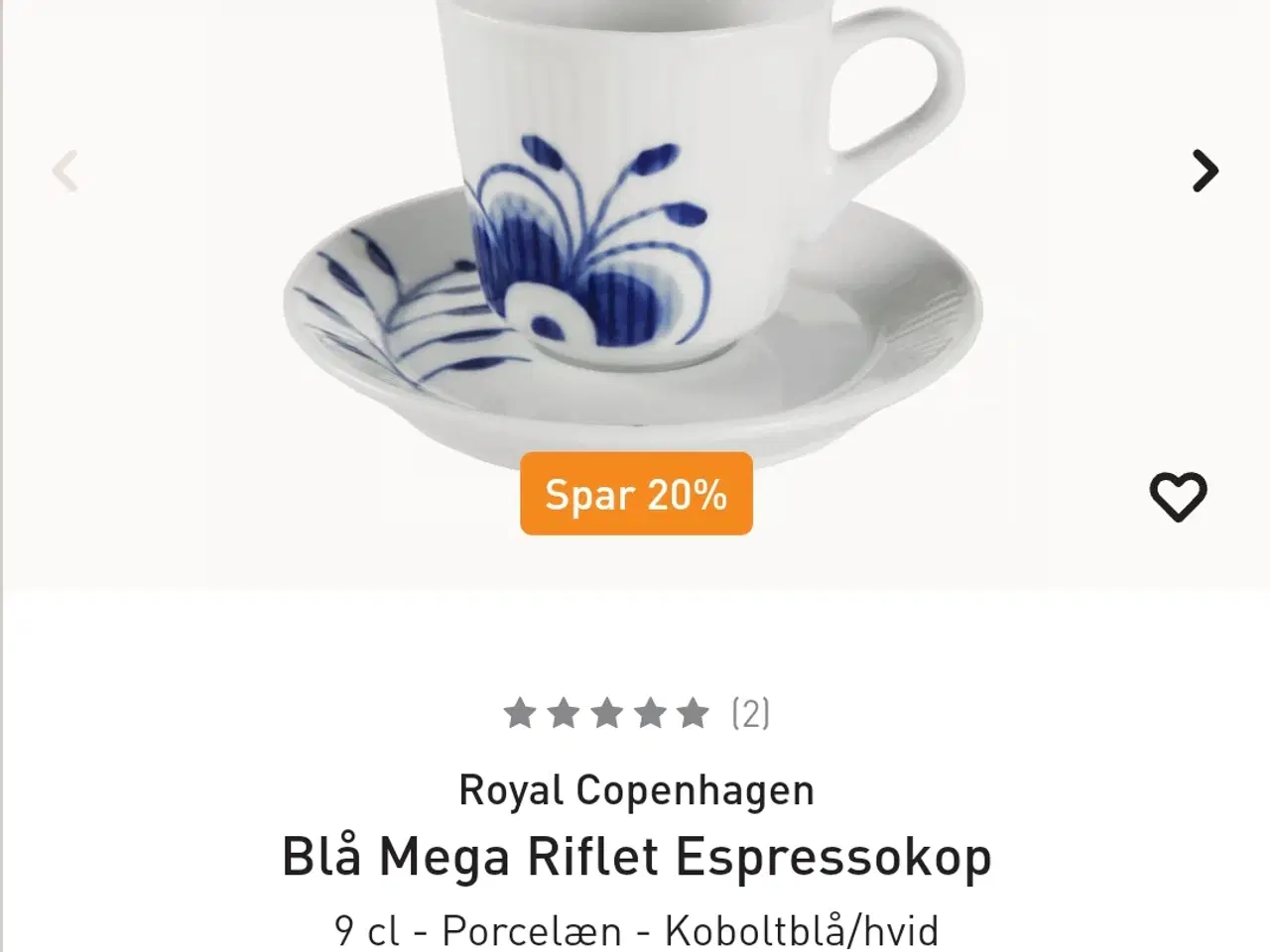 Billede 1 - Espresso kop