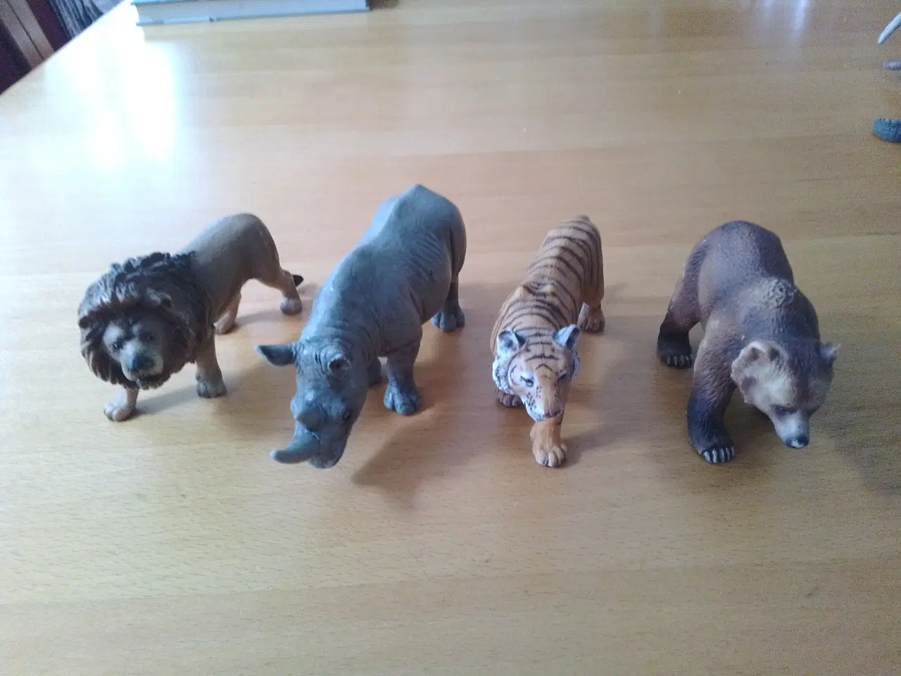Billede 5 - 13 stk Schleich, vilde, husdyr og dino