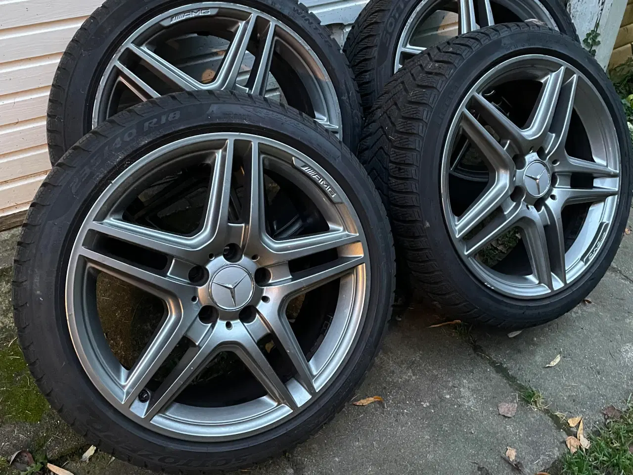 Billede 1 - Mercedes AMG originale med PIRELLI SOTTOZERO 