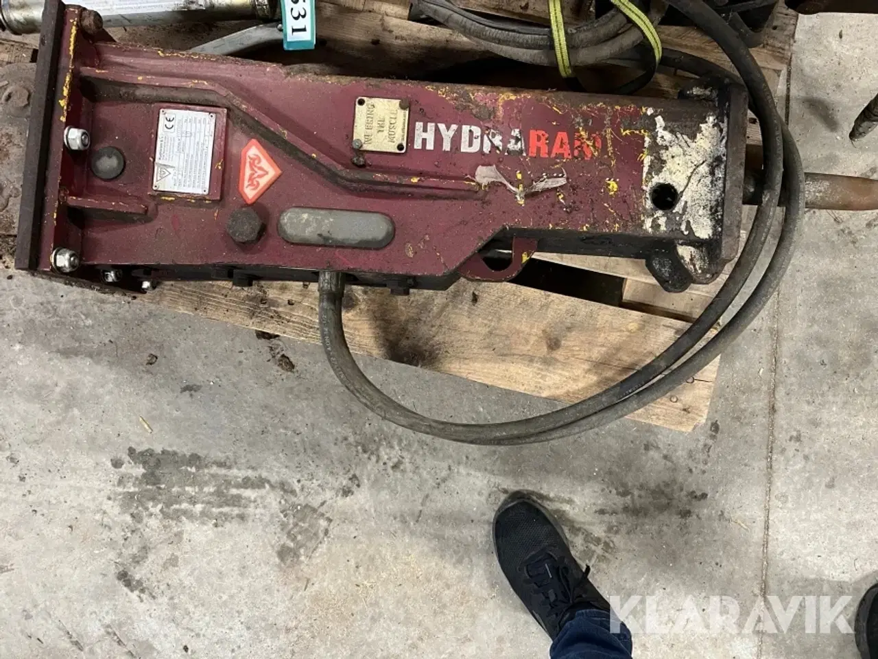 Billede 1 - Hydraulisk hammer 3 tons Hydraram FX-20