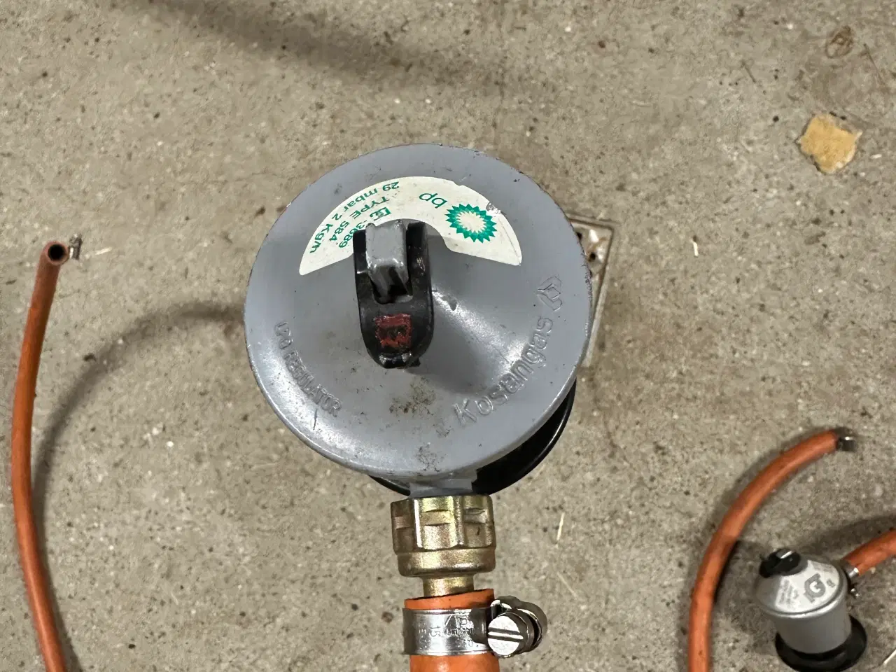 Billede 3 - Gasregulator med slange 