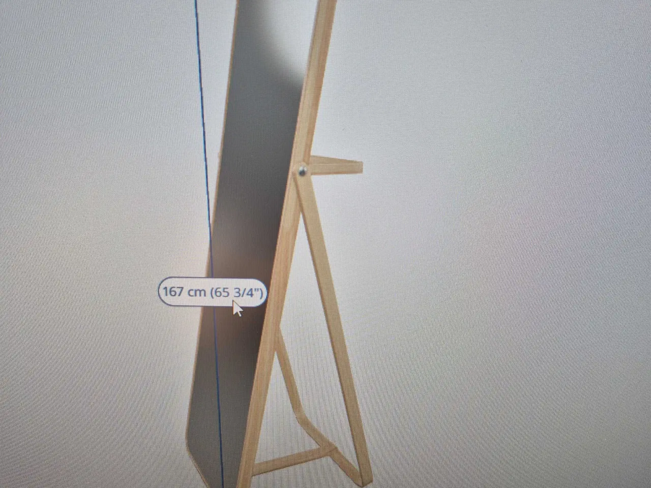 Billede 5 - Gulvspejl IKEA model Ikornnes, nypris 899,-