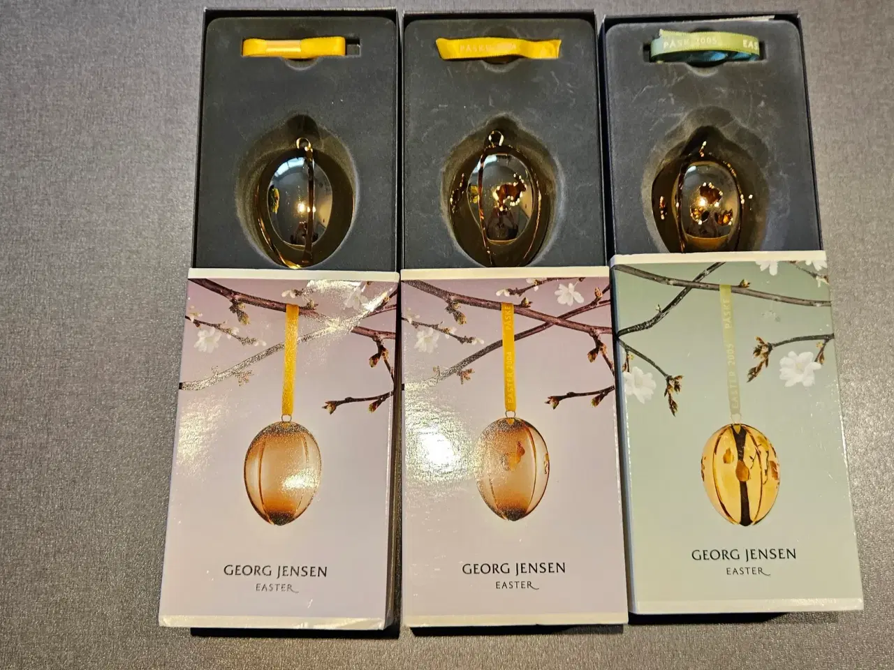 Billede 3 - 11 stk. Georg Jensen påskeæg