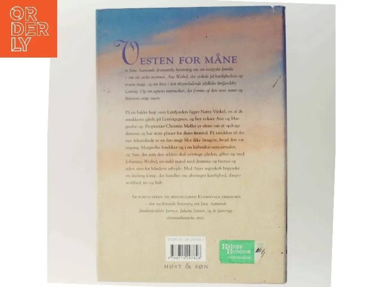 Billede 3 - Vesten for måne af Jane Aamund (Bog)