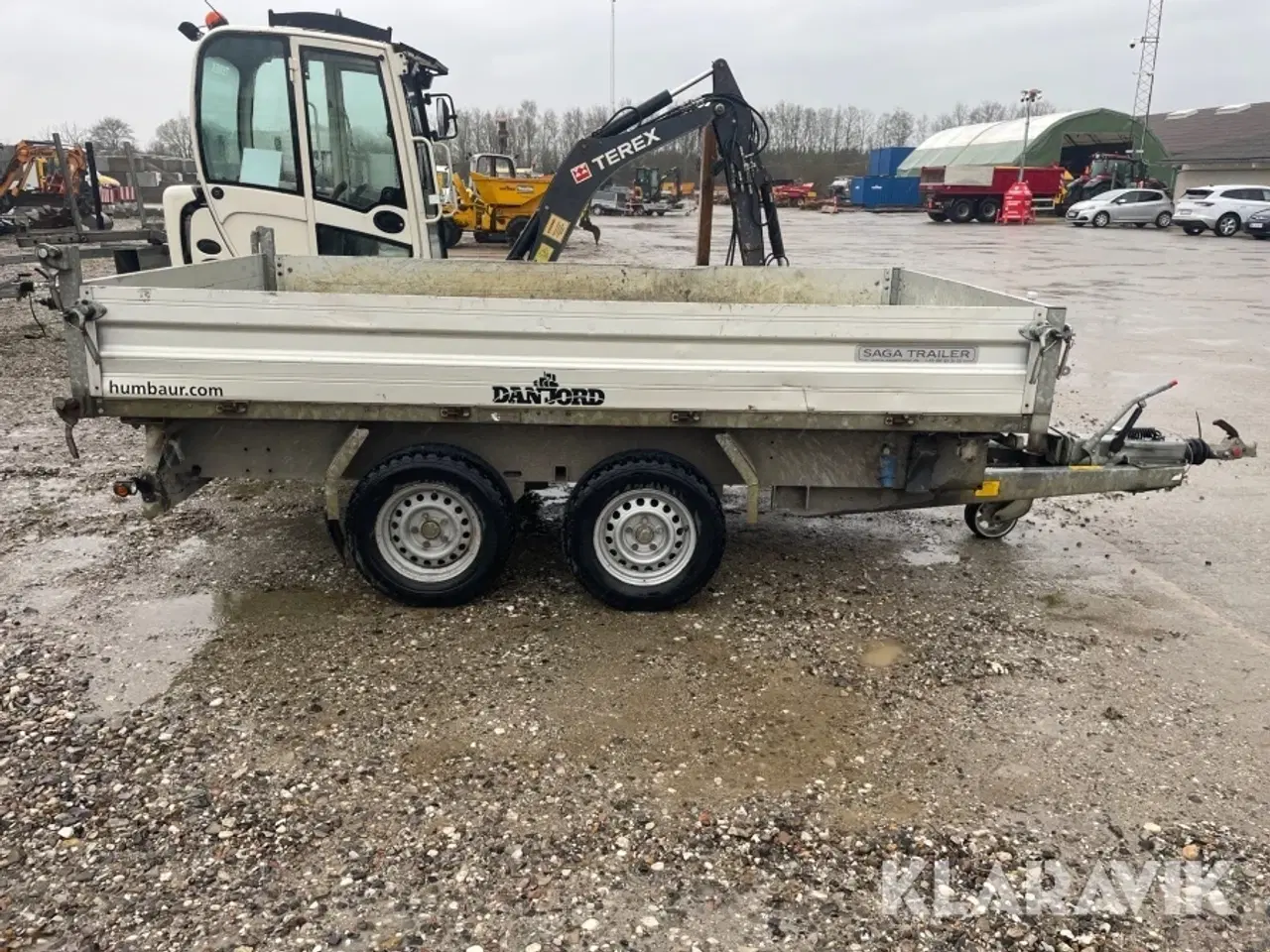 Billede 4 - Tiptrailer Humbaur HTK 3500 med slisker