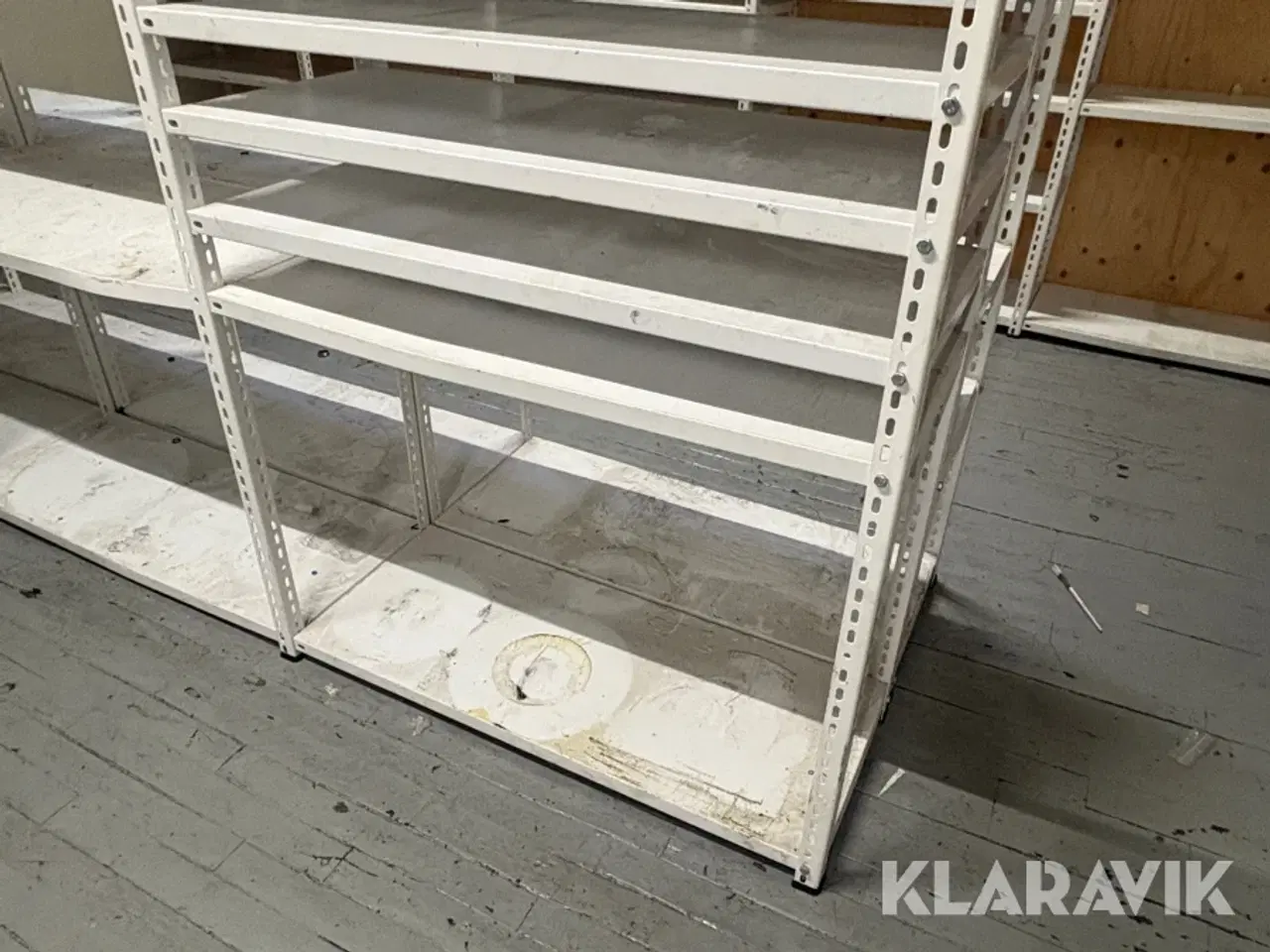 Billede 6 - Værkstedsreoler Metal design 16 sektioner