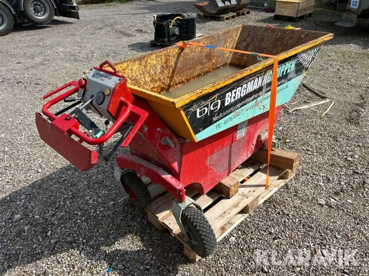 Billede 3 - Elektrisk motorbør Super Skub LI-ON 125
