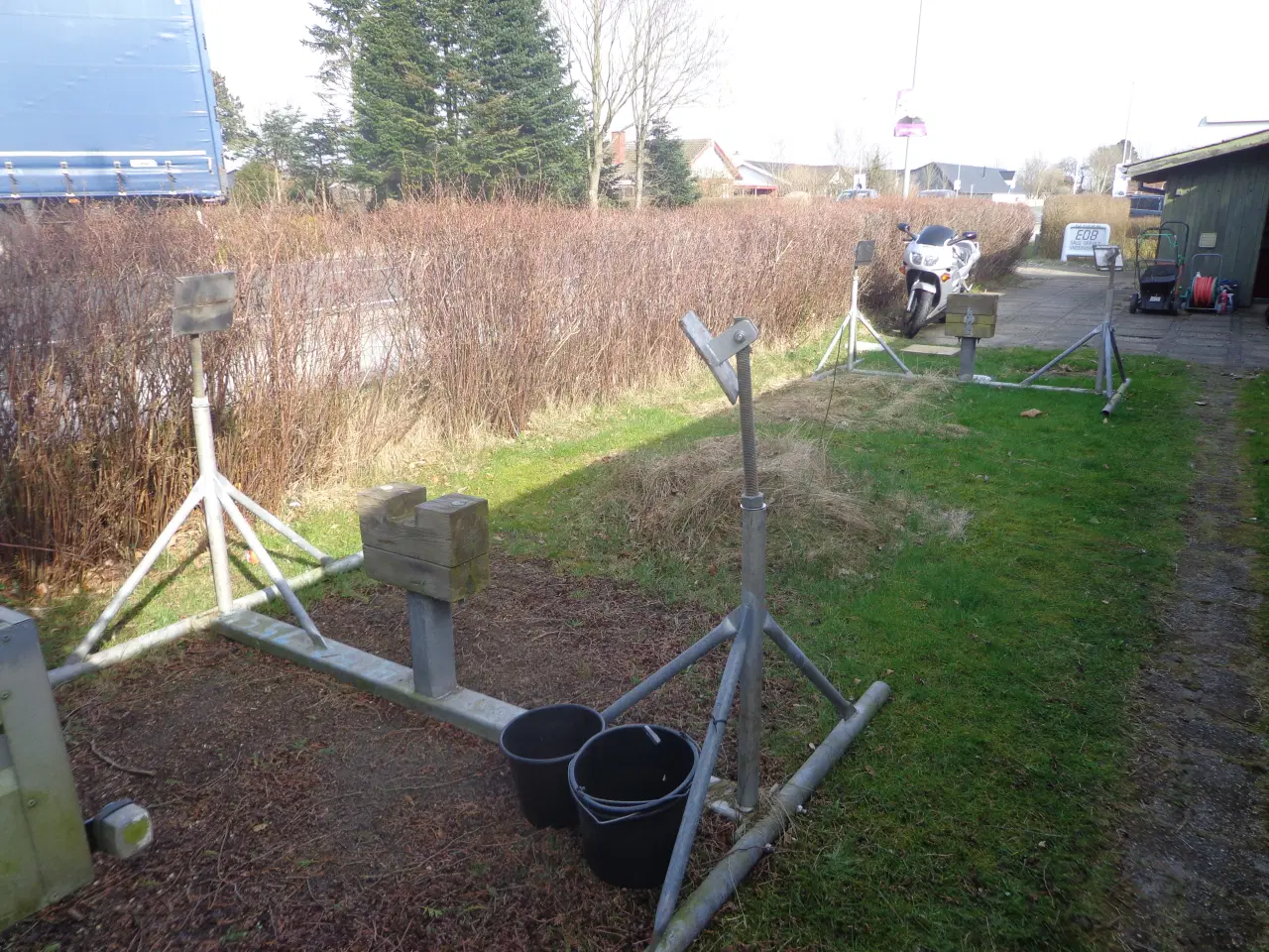 Billede 2 - Bådstativ. Galvaniseret.