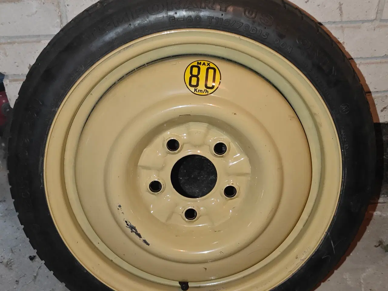 Billede 1 - Smalt 15" nødhjul/reservehjul til Mazda 6