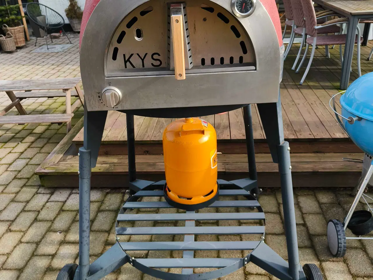 Billede 6 - Kys ufo pizzaovn til gas