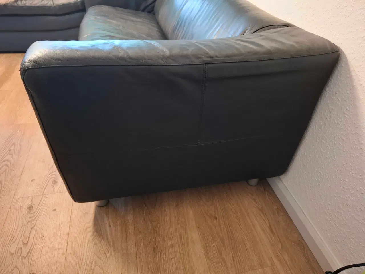 Billede 2 - 3 pers lædersofa