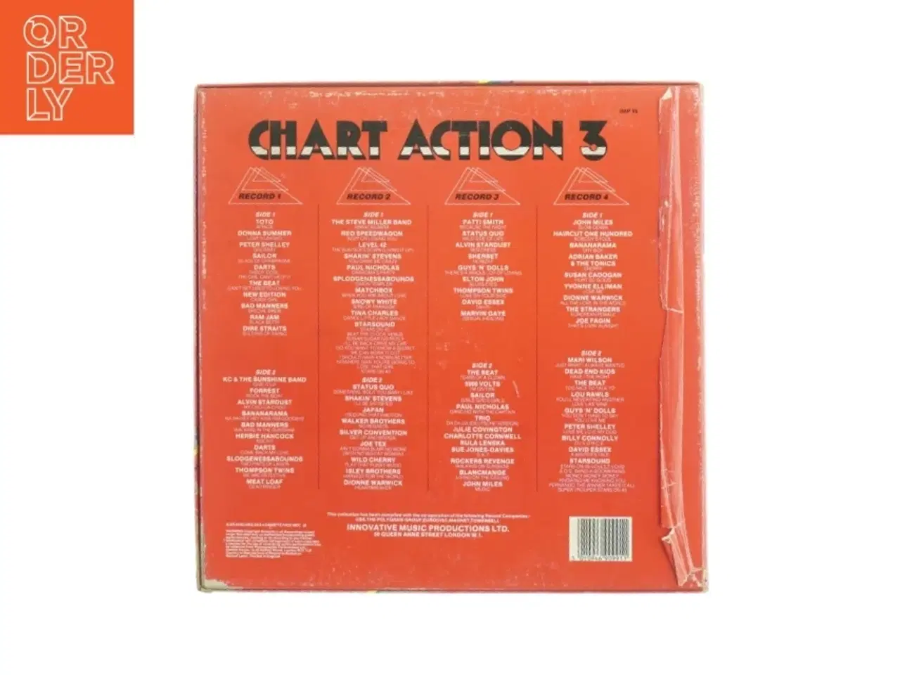 Billede 2 - Chart Action 3 Vinylplader (str. 31 x 31 cm)