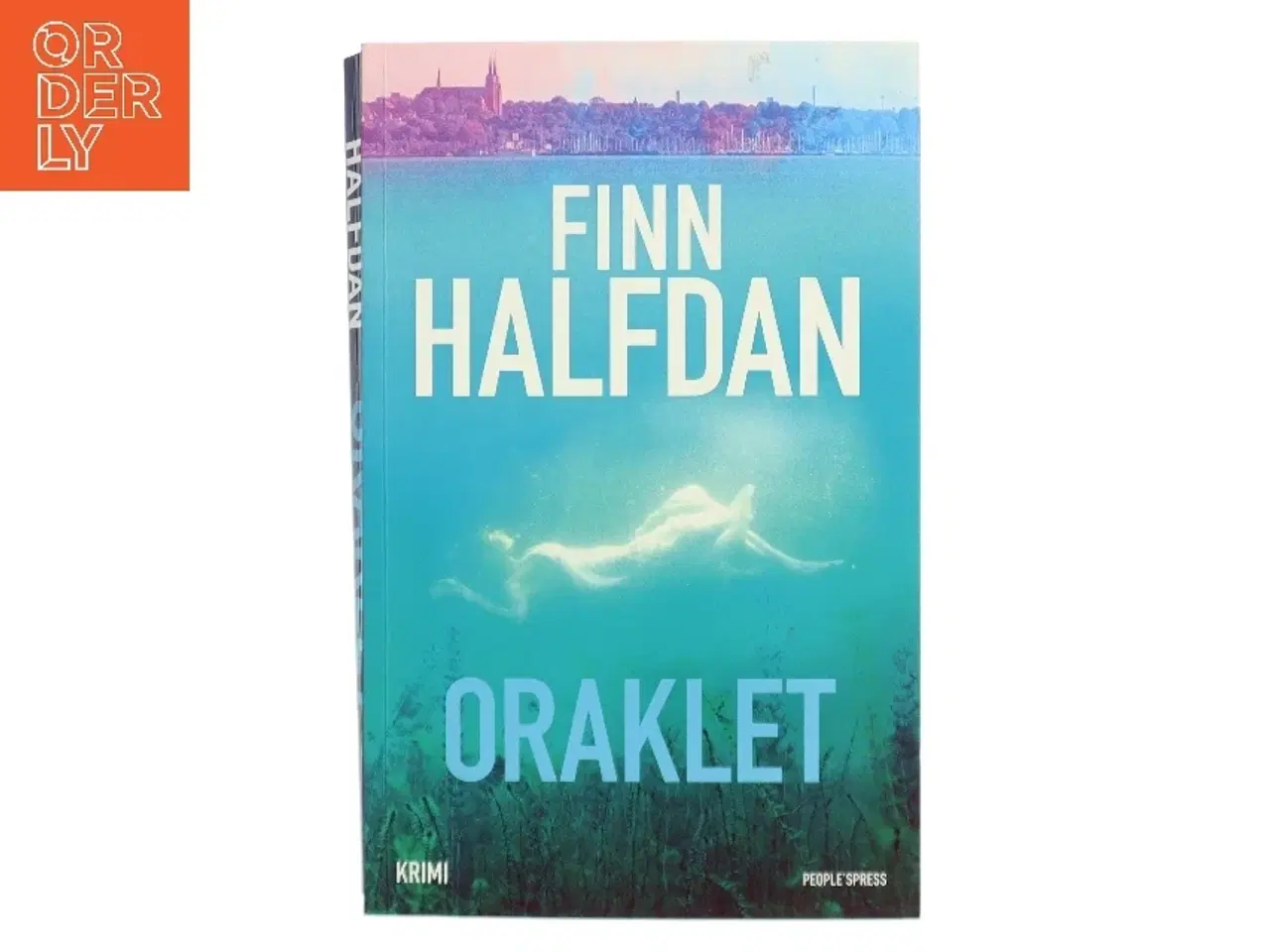 Billede 1 - Oraklet : kriminalroman af Finn Halfdan (f. 1967) (Bog)