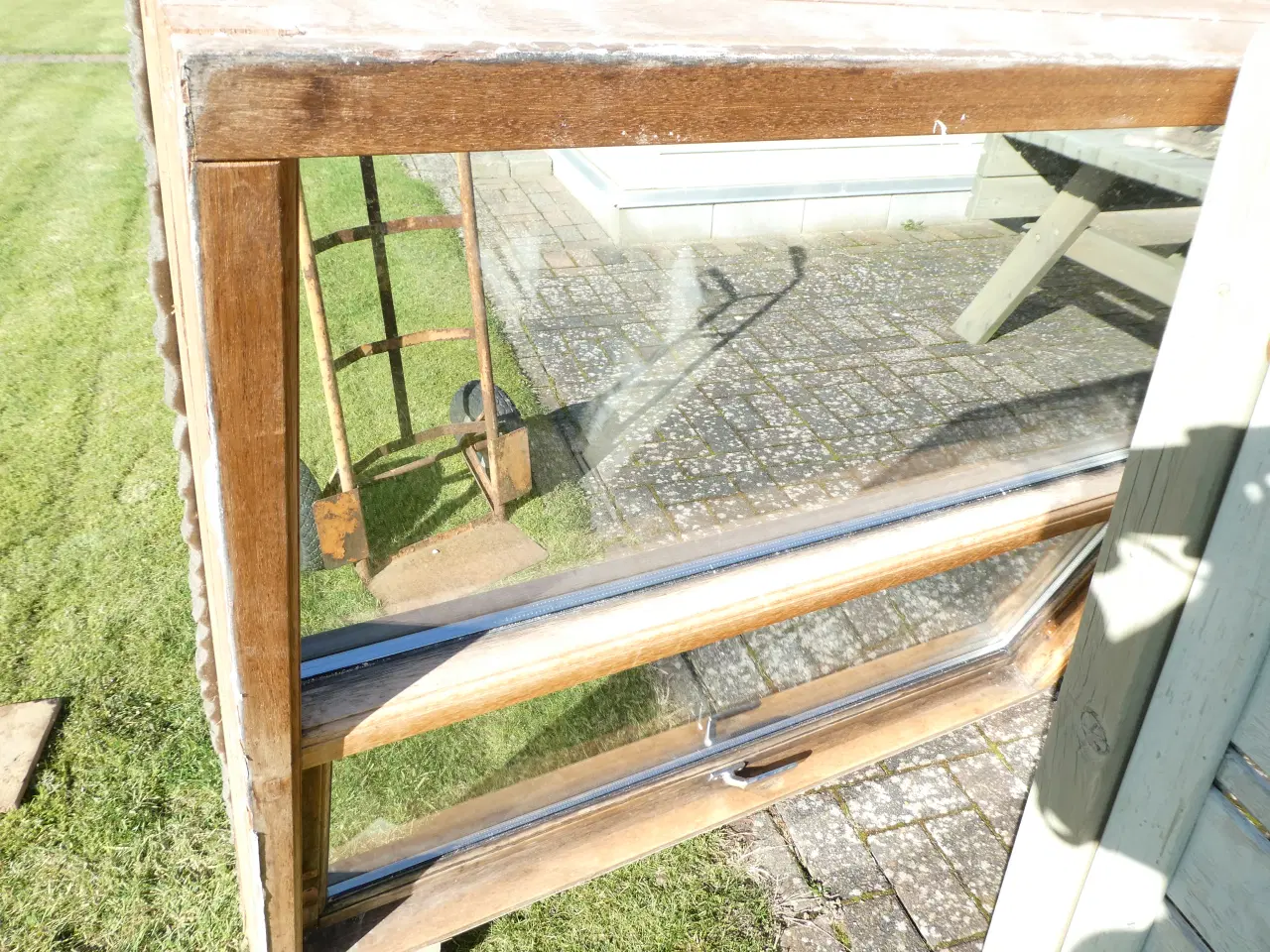 Billede 4 - Mahogni vinduer 4 stk. 131 X 131