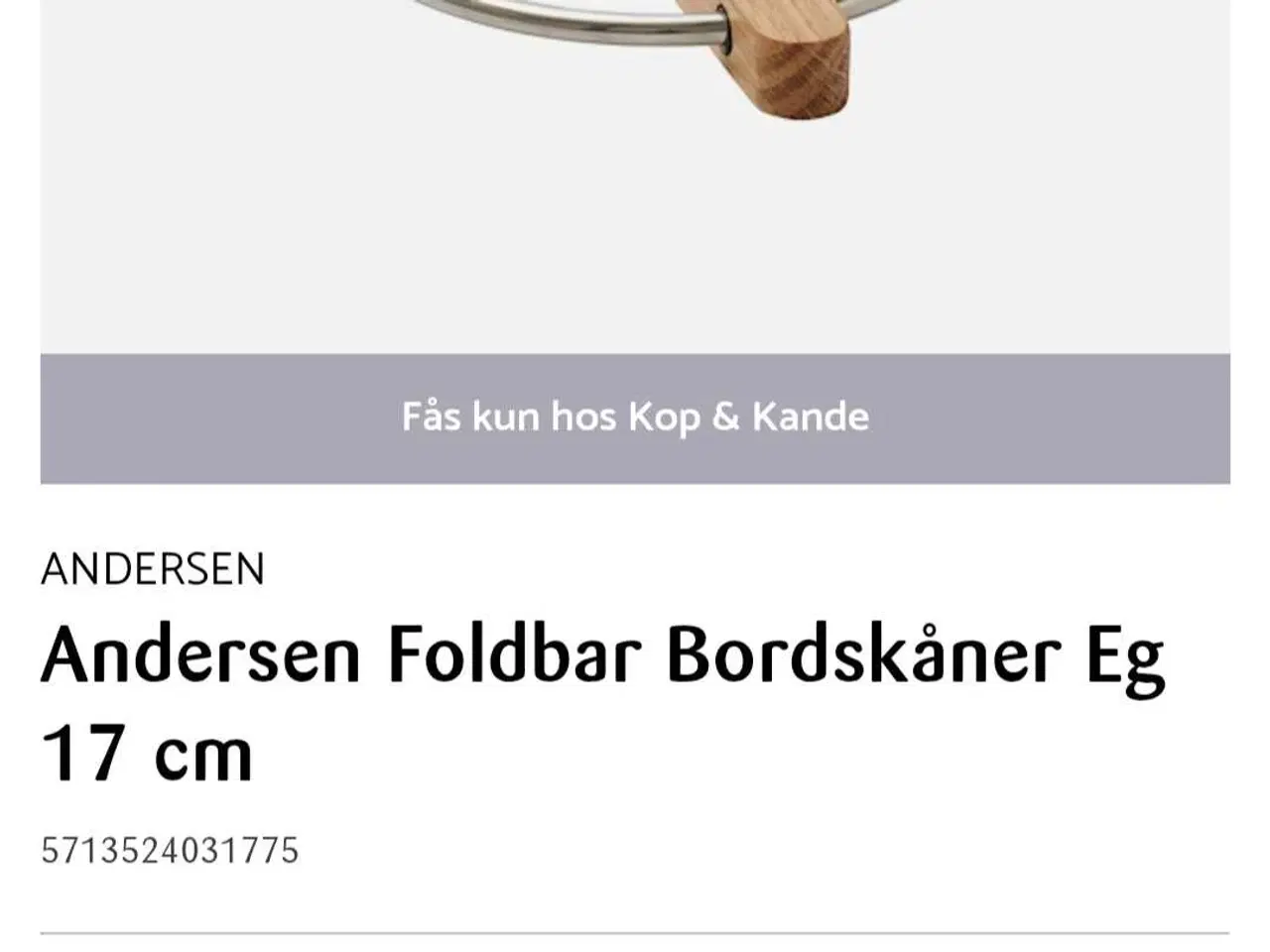 Billede 4 - Andersen bordskånere 