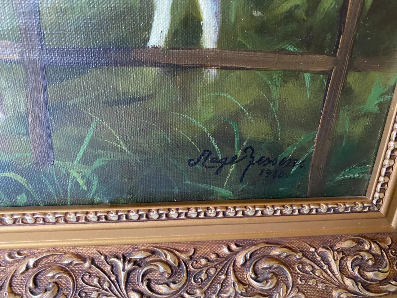 Billede 2 - Maleri af Aage Jessen.