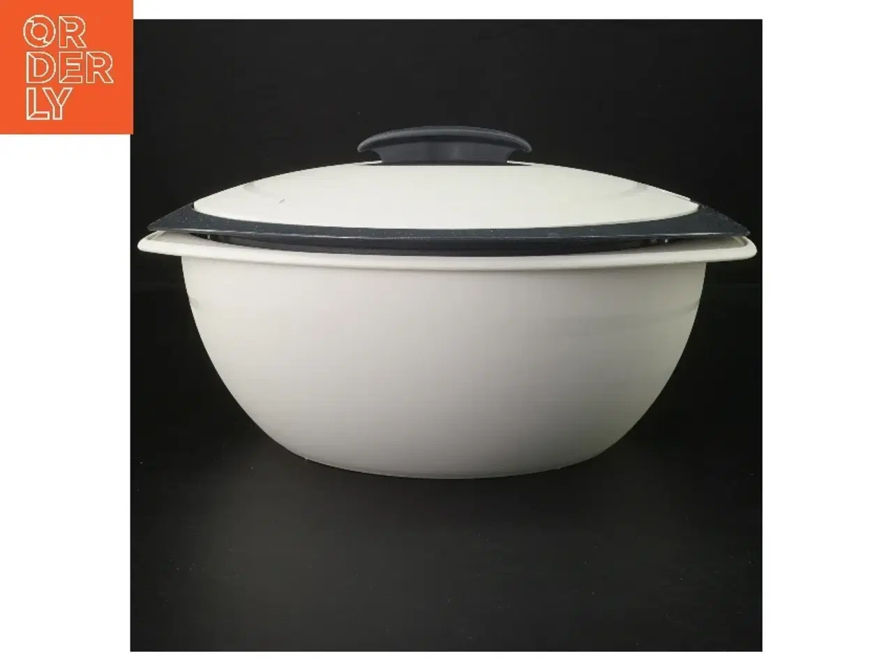 Billede 1 - Tupperware thermo skål m. indsats og låg(str. 25x32x14 cm)