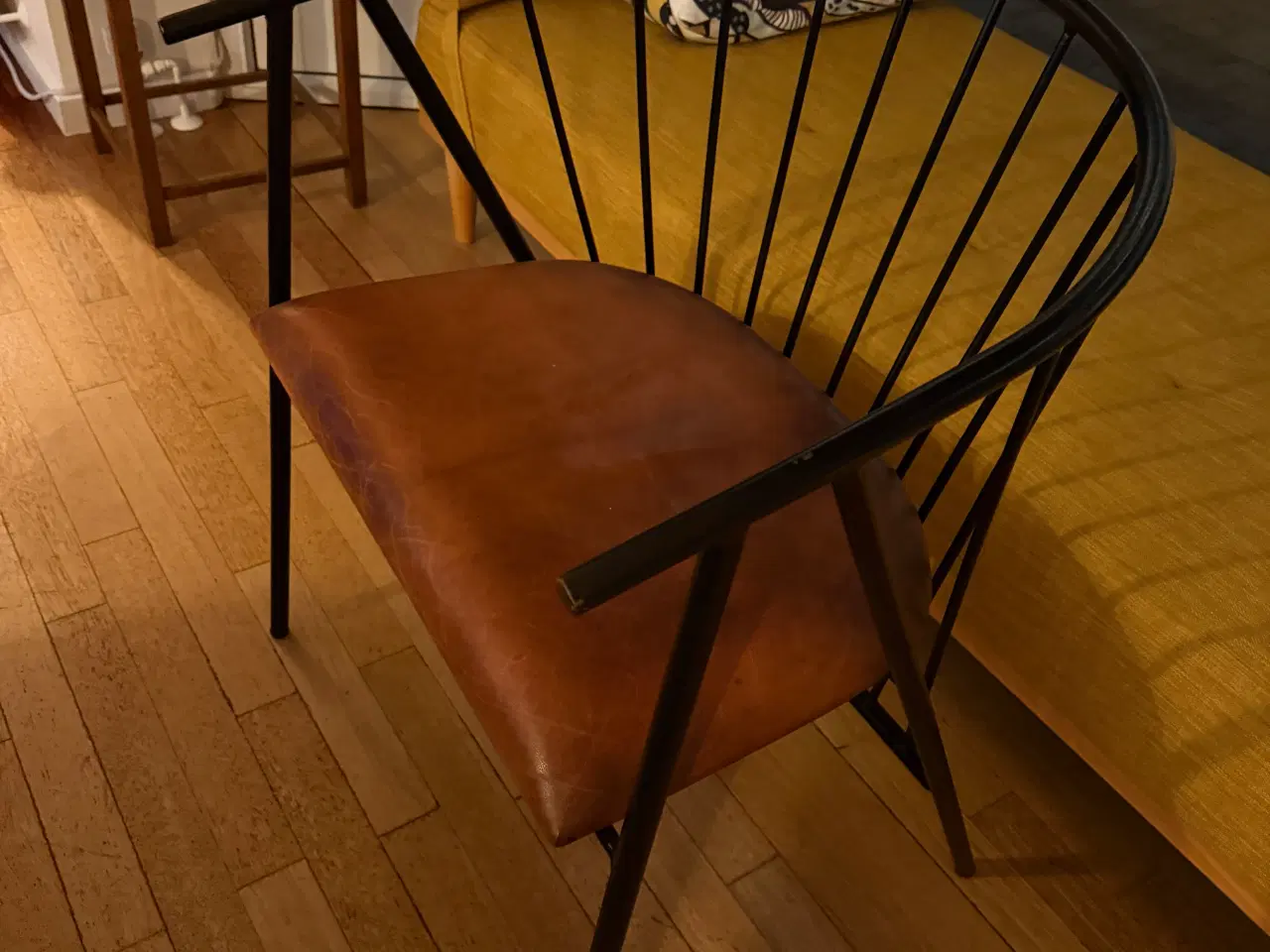 Billede 3 - 6 stole i markant New Yorker-style (læder)