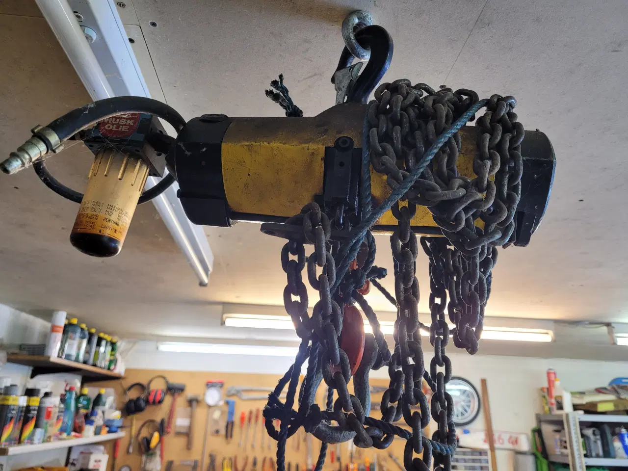 Billede 2 - Kædetalje til trykluft