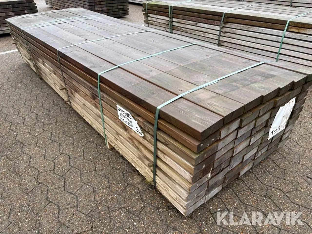 Billede 2 - Trykimprægnerede Reglar- 63 styks