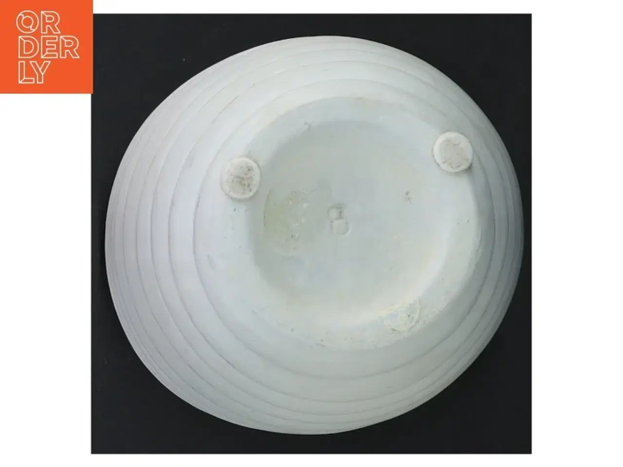 Billede 4 - Hvid keramik potteskjuler (str. 10 cm ø. 10,5 cm)