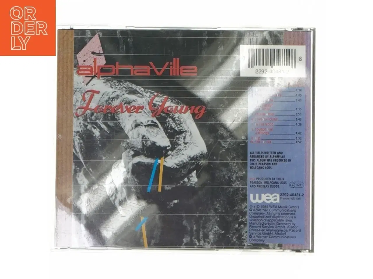 Billede 3 - CD Alphaville Forever Young fra Alphaville