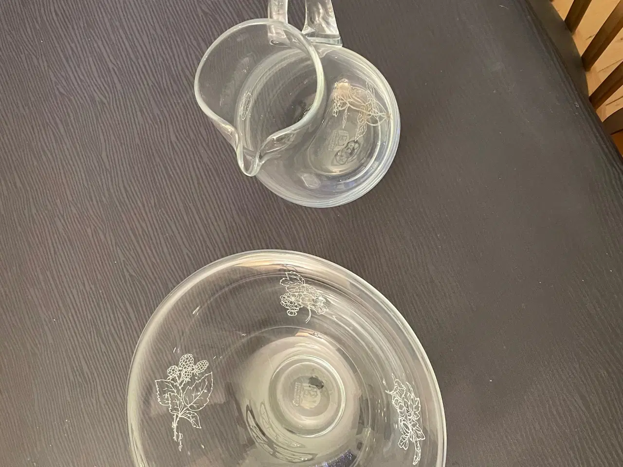 Billede 2 - Glas kande og skål