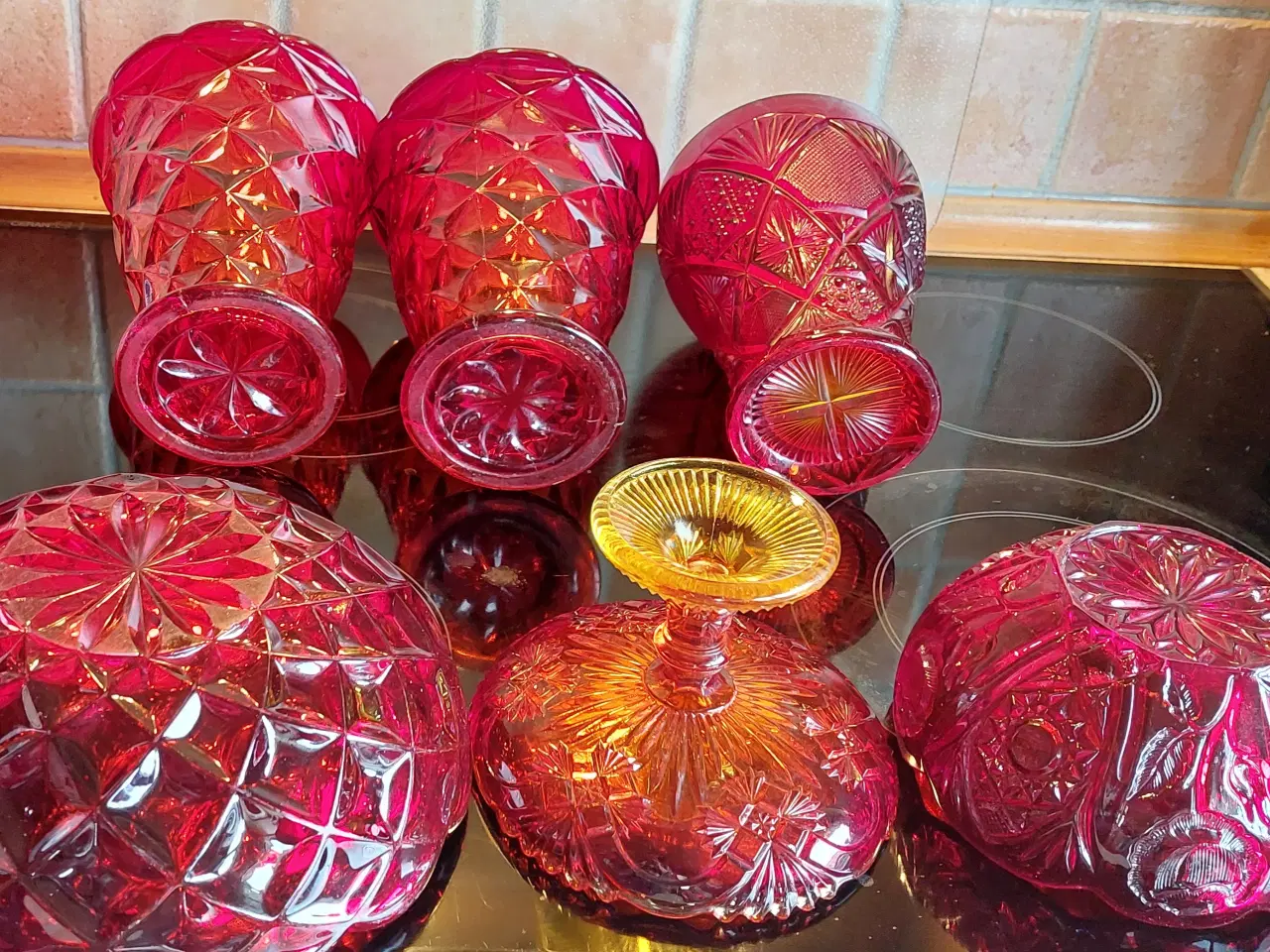 Billede 3 - FYEN OG BROCKWITZ  glasværker -- presseglas 