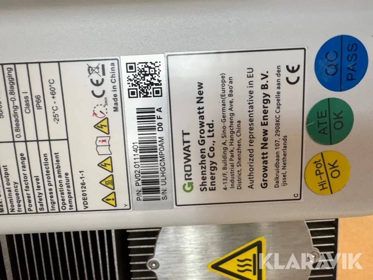 Billede 4 - Solcelleinverter Growatt MID 36KTL3-X