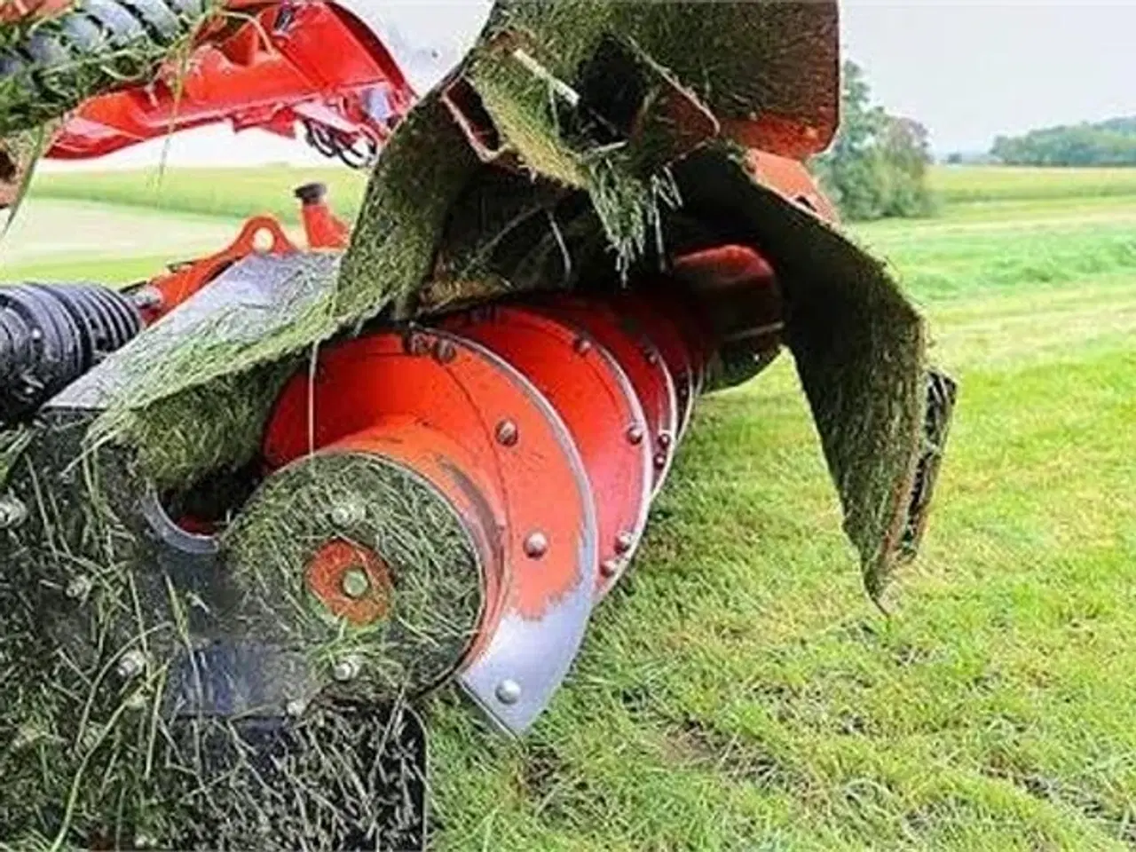 Billede 7 - Kuhn GMD 9530 RV Med snegle til at samle græsset