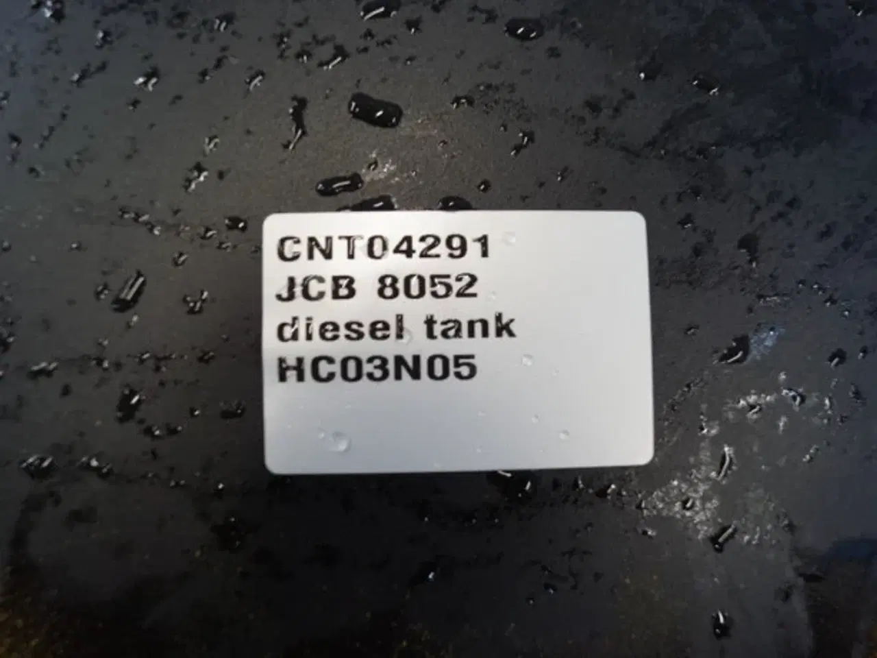 Billede 4 - JCB 8052 Diseltank 234/29079