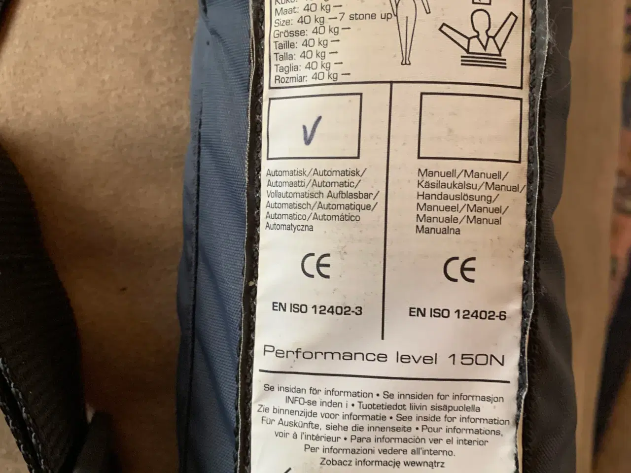 Billede 5 - Redningsvest Baltic Delta 150