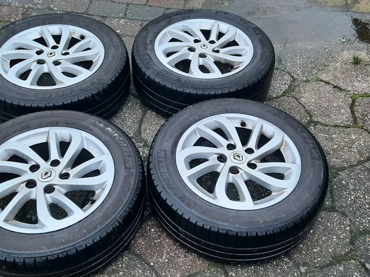 Billede 1 - 4 Alufælge med Michelin sommerdæk