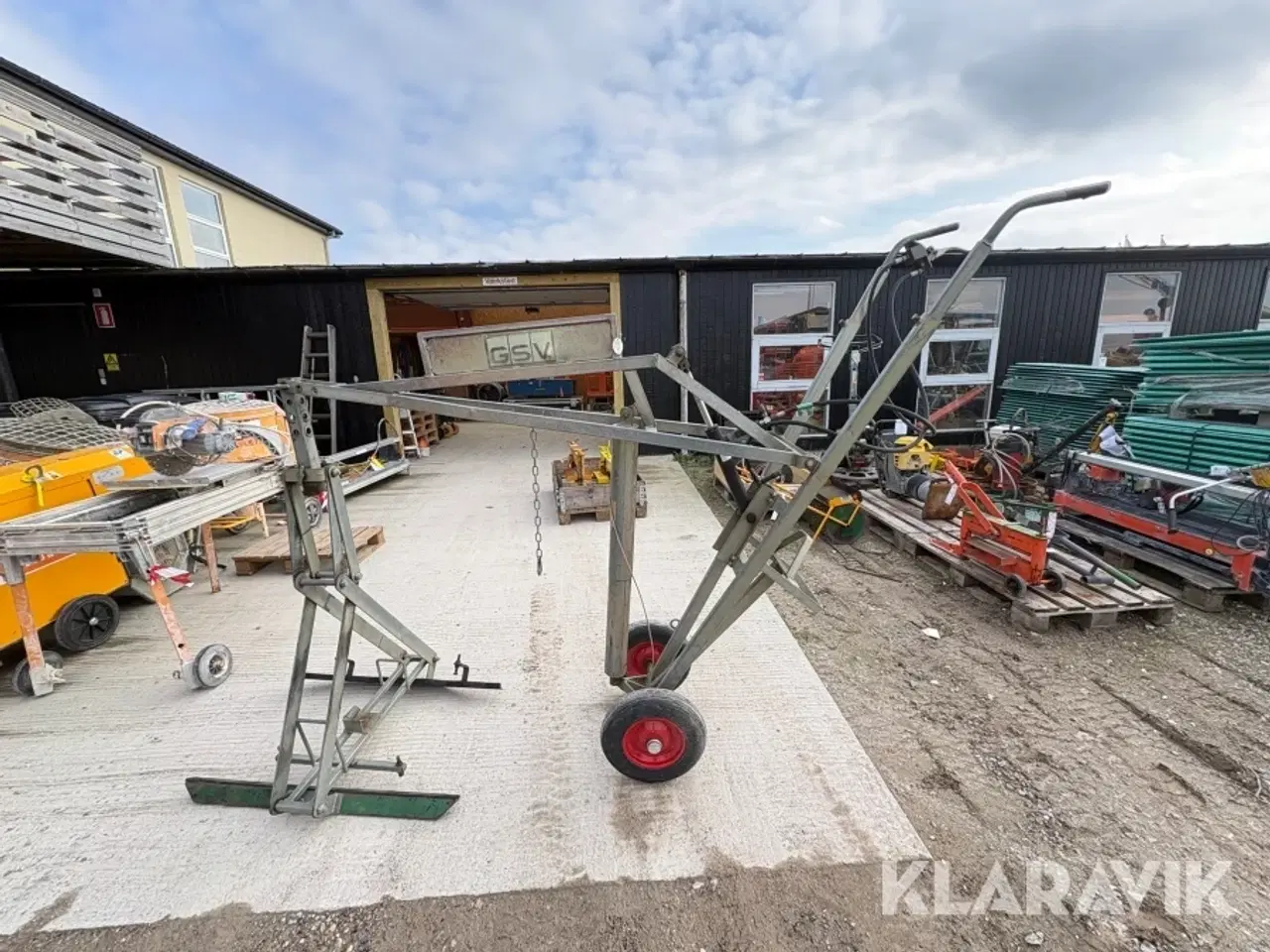 Billede 6 - Fliseløfter / vogn