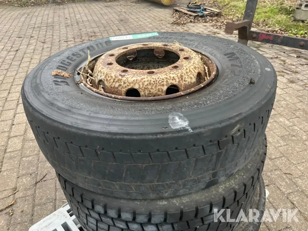 Billede 8 - Lastbil Bridgestone M729 dæk