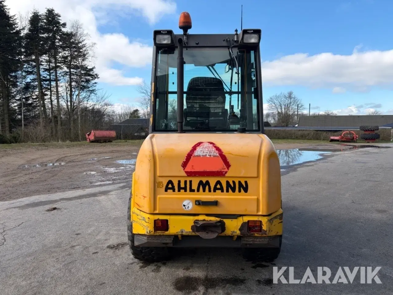 Billede 7 - Minilæsser Ahlmann AS50 med sidetip og Pallegafler