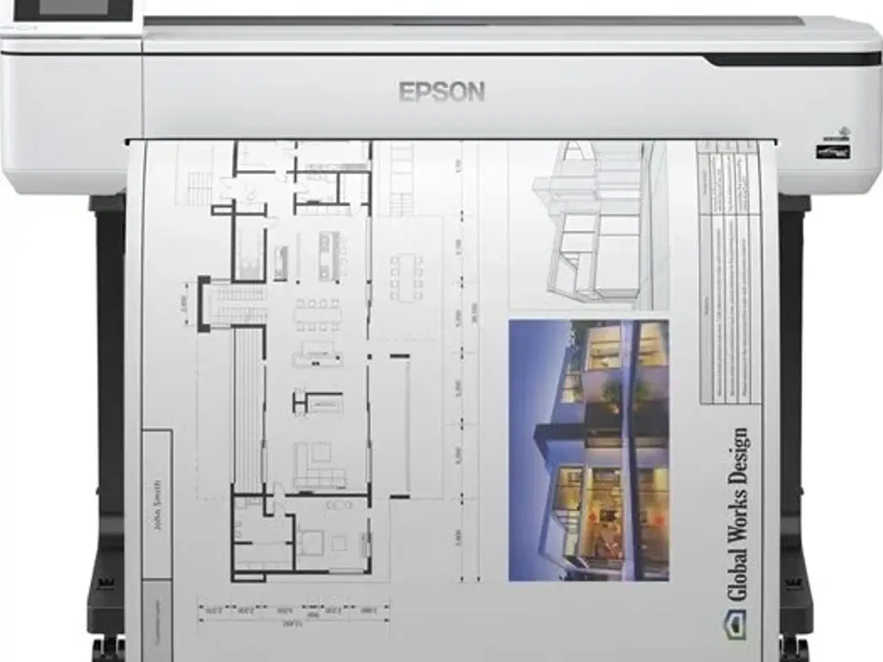 Billede 2 - Epson SureColor SC-T5100 36'' Storformatsprinter