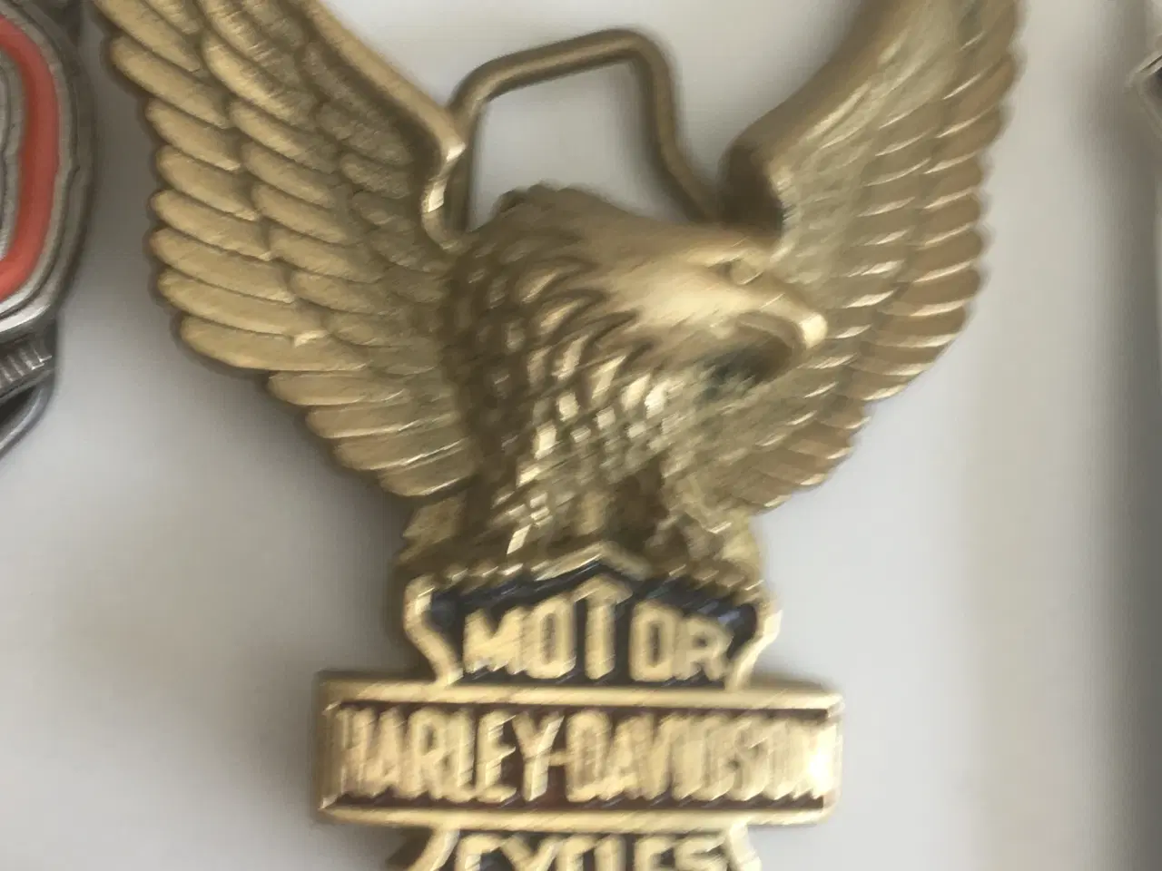 Billede 13 - harley davidson bæltespænde bælte livrem emblem