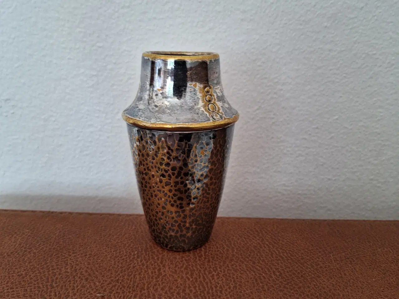 Billede 3 - Pletsølv vase
